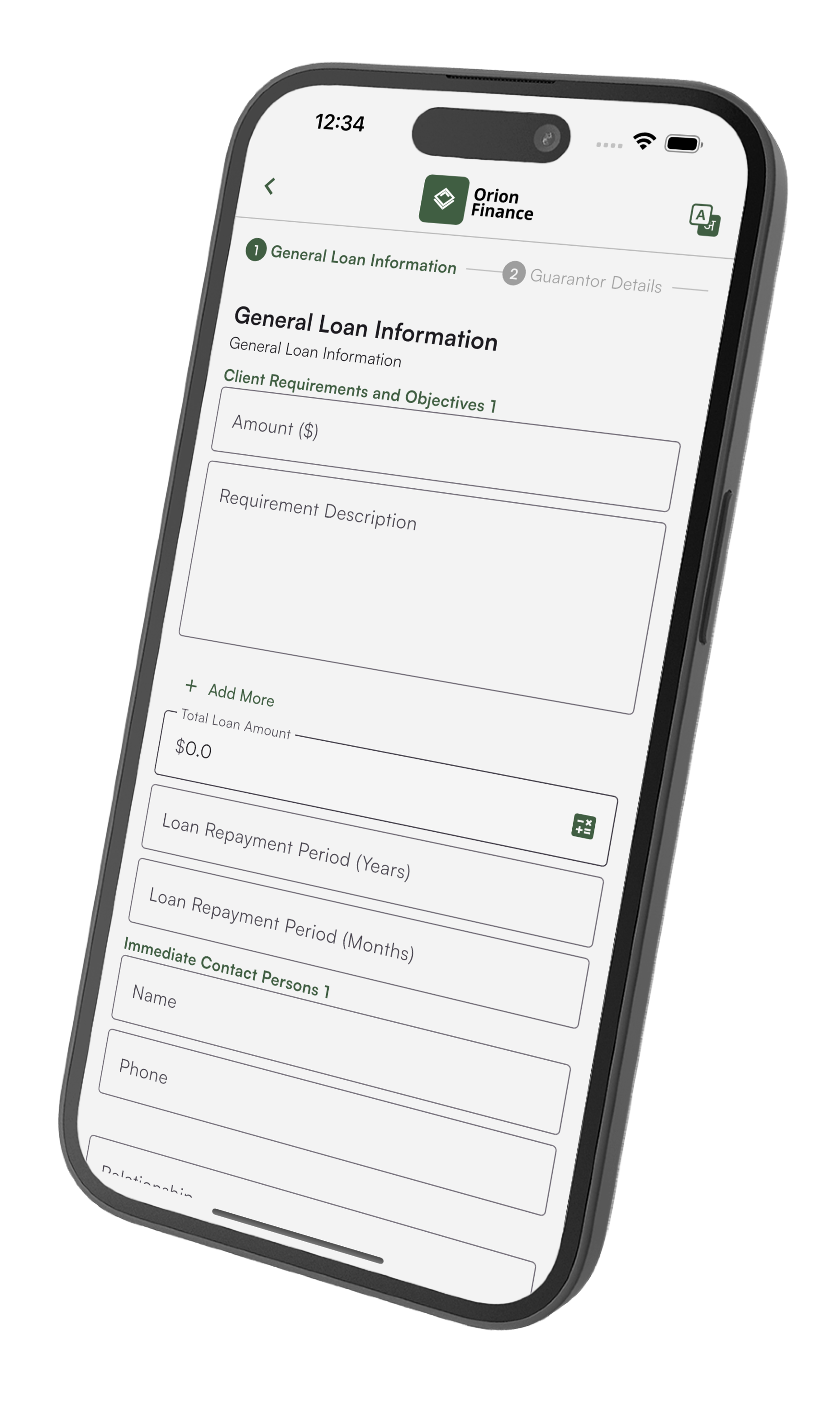 Loan Application flow